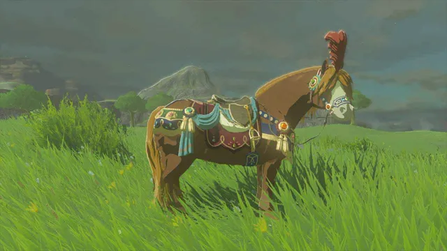 Extravagant Saddle Zelda TotK Tears of the Kingdom.png