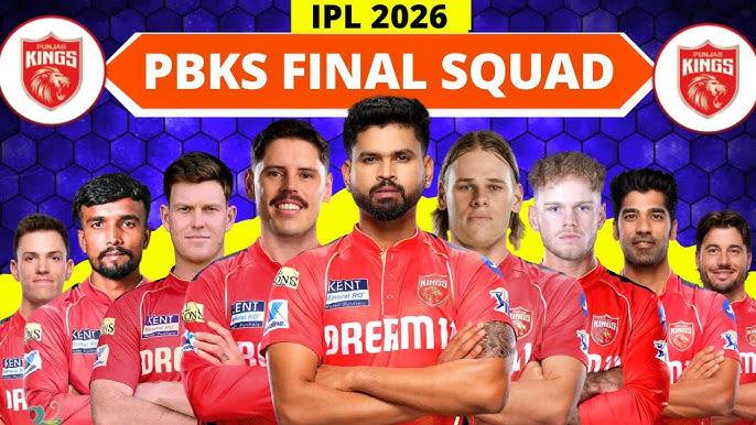 Punjab Kings squad